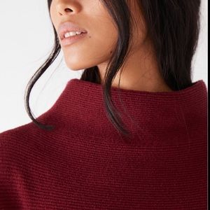 Extra Small Free People Ottoman Slouchy Tunic in the colour Dark Petals